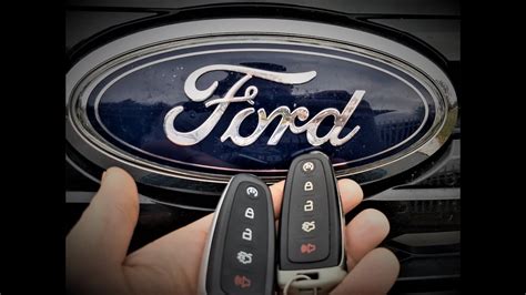 Ford intelligent access key instructions